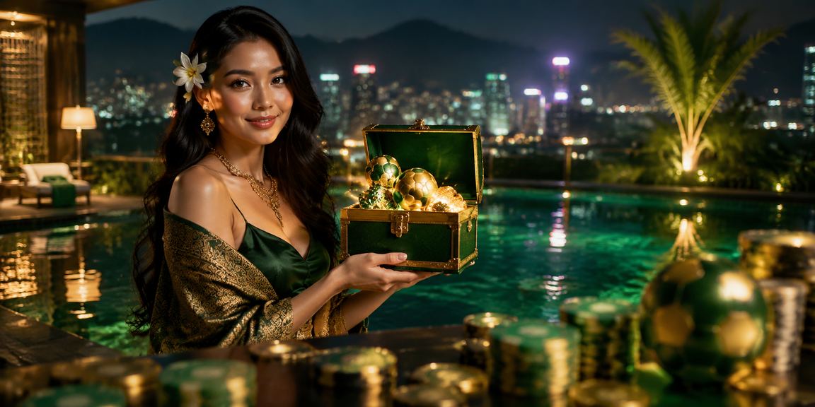 Model perempuan Vietnam menikmati bonus registrasi kasino online
